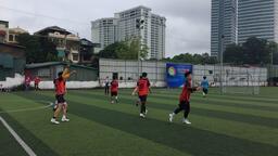 Vòng cuối bảng B giải bóng đá học sinh Quận Ba Đình năm 2022