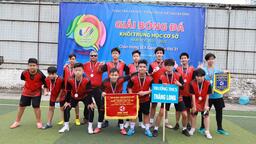 Dư âm chung kết giải bóng đá học sinh THCS quận Ba Đình 2022