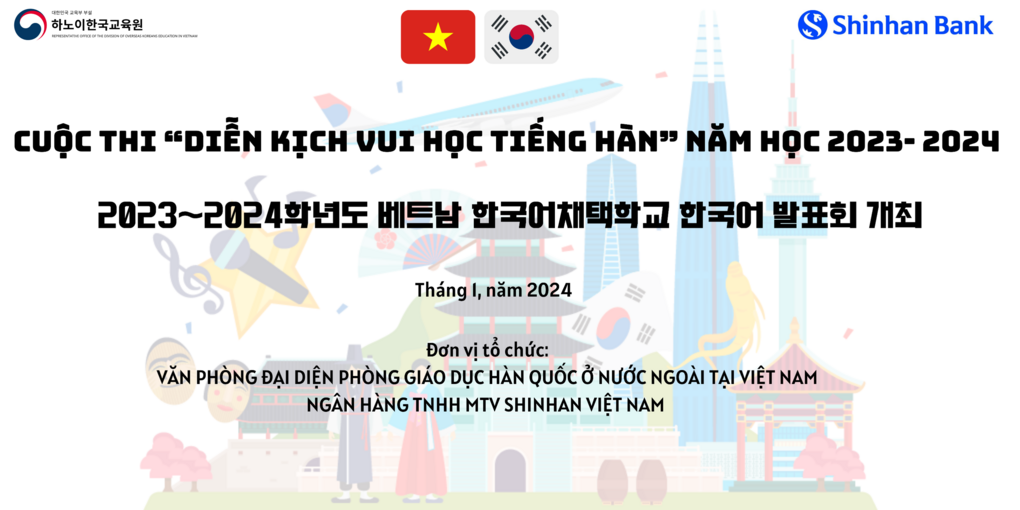 Học sinh trường THCS Thăng Long với cuộc thi Diễn kịch  “Vui học tiếng Hàn năm học 2023-2024”